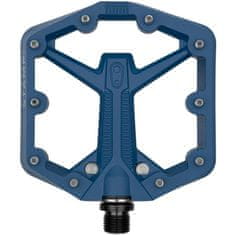 Crankbrothers Pedály Stamp 1 Gen2 Small - kompozitní platforma 100x100 mm, pro 35-43,5 EU, námořní modrá