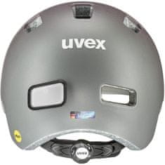 Uvex Přilba City 4 Mips - městská, švestková mat - Velikost 55-58 cm