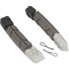 Force Brzdové gumičky náhradní, černo-šedo-bílé 70mm 423267