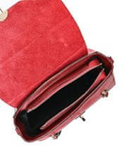 Dámská kožená kabelka AL1727 Rosso