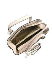 Dámská kožená kabelka AL1876 Beige