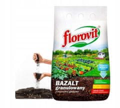 Florovit Čedičová moučka 5 kg granulovaného hnojiva