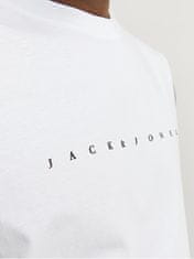 Jack&Jones Pánské tílko JJESTAR Oversize Fit 12249131 White (Velikost XL)