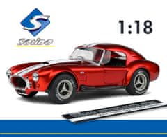 Solido Shelby Cobra 427 MKII (1965) Metallic red - SOLIDO 1:18