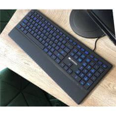 Canyon Počítačová klávesnice CNS-HKB6CZ, CZ layout - černá