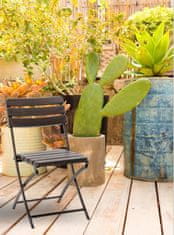 Skládací zahradní židle DITA hnědá