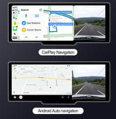 BergMont Multimediální přehrávač do auta, AUTORÁDIO Android Auto ,CAR PLAY, navigace, záznamník jízdy, couvací DVR kamera, WifI, Bluetooth