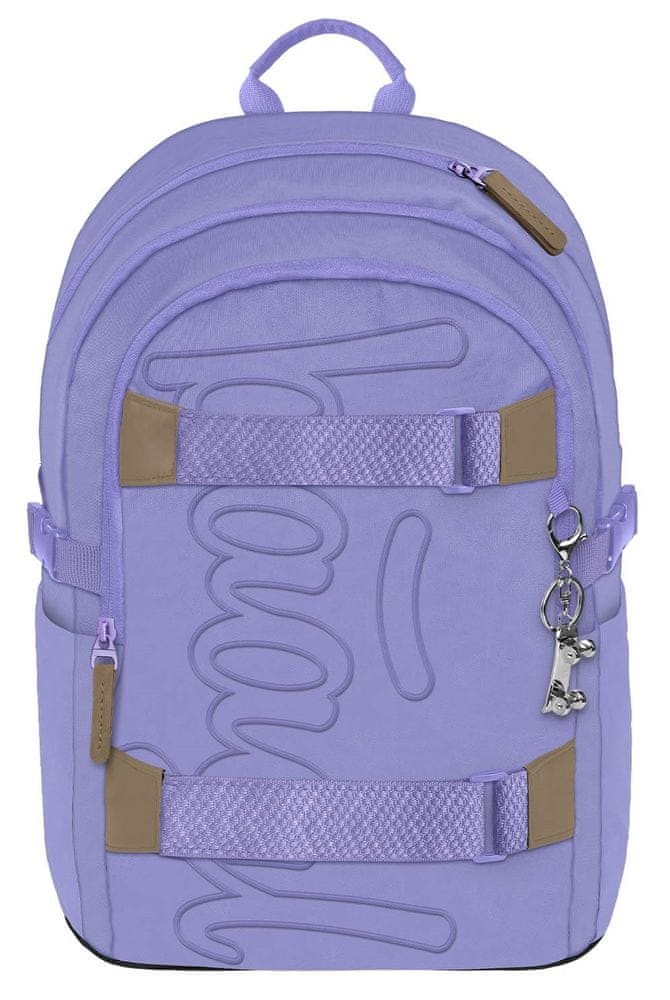 Levně BAAGL Školní batoh Skate Lilac