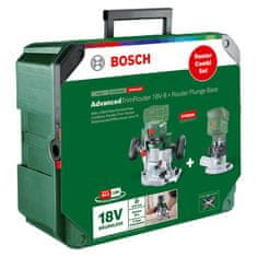 Bosch Aku ohraňovací frézka AdvancedTrimRouter 18V-8 bez akumulátoru (+ frézovací koš) (0.603.9D5.002)