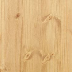 Vidaxl Úložný box Corona 78 x 78 x 45 cm masivní borové dřevo