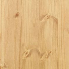 Petromila Úložný box Corona 90 x 78 x 45 cm masivní borové dřevo