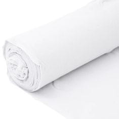 Vidaxl Geotextilní membrána bílá 1 x 10 m polyesterové vlákno