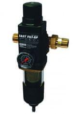 JUDO Ochranné filtry mechanických nečistot se zpětným proplachem EASY FILT-BP 1" pro instalaci na rozvodech studené vody s regulátorem tlaku
