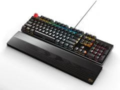 Glorious PC Gaming Wooden Keyboard Wrist Rest - Opěrka zápěstí pro klávesnici, Onyx Compact (30x10cm)