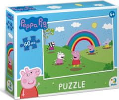 Dodo Toys Puzzle Prasátko Peppa: Duhové radovánky 60 dílků