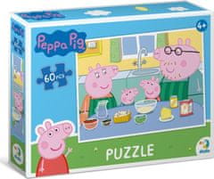 Dodo Toys Puzzle Prasátko Peppa: Společné vaření 60 dílků