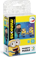 Dodo Toys Magnetické puzzle Mimoni: Malý Gru 16 dílků