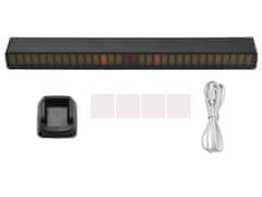 CoZy USB LED, reakce na zvuk, v 18 režimech, RGB LED pásek, baterie