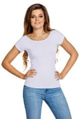 Babell Dámské tričko s krátkým rukávem CARLA levandulová M