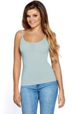 Babell MACADI dámské tričko s úzkými ramínky v barvě šalvěje S