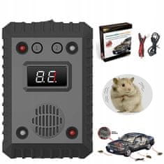BergMont Auto Ultrazvukový odpuzovač hlodavců na kuny, myši a potkany OB2, garáž, domu, ALARM, 12/24V