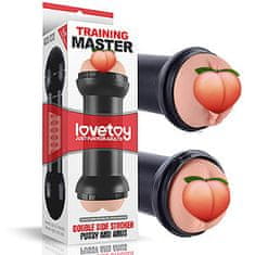 Lovetoy Umělá vagína + anál LoveToy Training Master Double Stroker