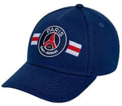 FotbalFans Dětská kšiltovka Paris Saint Germain FC, tmavě modrá, 51-57 cm