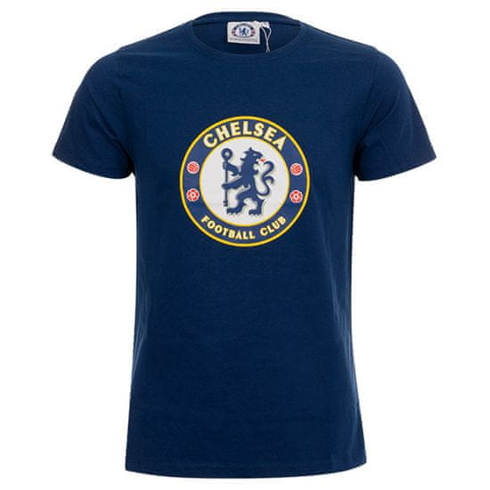 FotbalFans Tričko Chelsea FC, tmavě modré, bavlna
