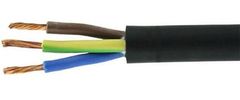 HADEX Kabel 3x1,5mm2 H05VV-F (CYSY3x1,5mm), černý