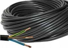 HADEX Kabel 3x1,5mm2 H05VV-F (CYSY3x1,5mm) černý, balení 100m