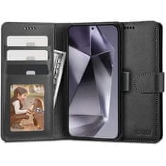 Tech-protect Knížkový kryt na Samsung Galaxy S24 PLUS Tech-Protect Wallet Černý