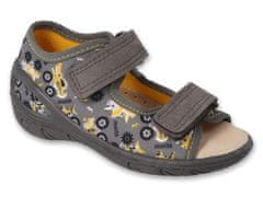 Befado chlapecké sandálky SUNNY 063PX012 kožená stélka, lehká a pružná obuv vel. 26
