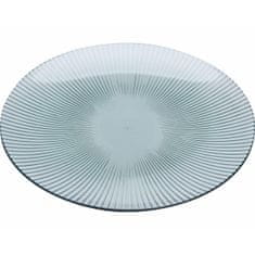 Dekorstyle Plastový talíř Stripes 25 cm