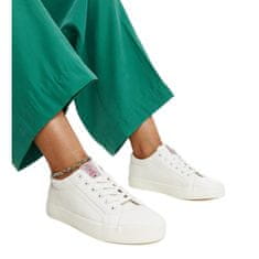 Cross Jeans Bílé dámské tenisky z ekokůže velikost 41