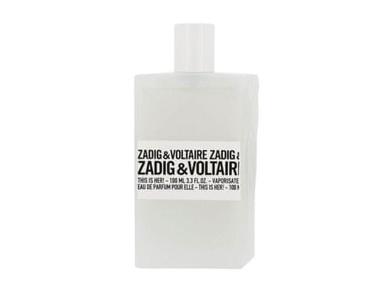 Zadig & Voltaire 100ml this is her!, parfémovaná voda