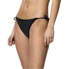 Pieces Dámské plavkové kalhotky Bikini PCALISA 17148238 Black Onyx (Velikost L)