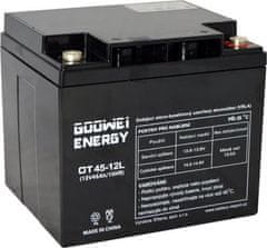 GOOWEI ENERGY ROZBALENÉ - GOOWEI ENERGY Pb záložní akumulátor VRLA GEL 12V/45Ah (OTL45-12)