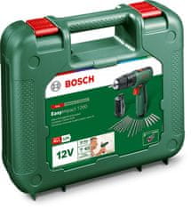 Bosch Aku příklepový šroubovák EasyImpact 1200 (2x1,5 Ah) + sada příslušenství (0.603.9D3.105)