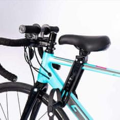 Netscroll Dětské cyklistické sedlo s pedály, dětské sedlo, instalace na přední část kola, RideSeat