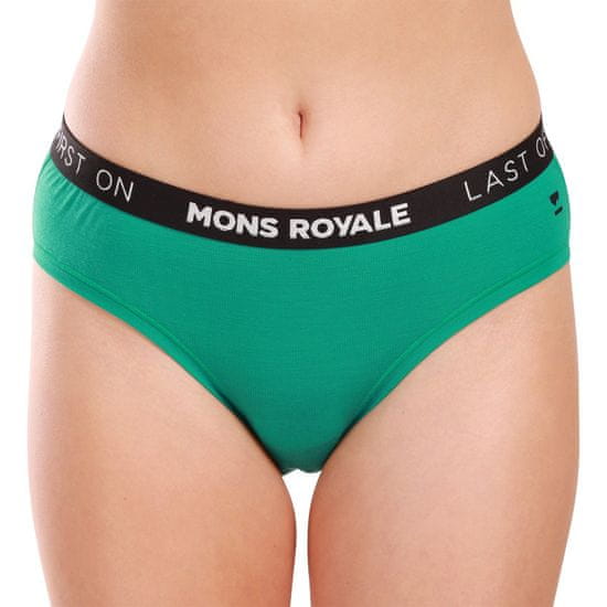 Mons Royale Dámské kalhotky merino zelené (100044-1169-714)