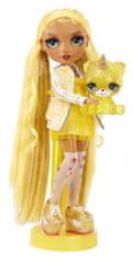 Rainbow High Fashion panenka se zvířátkem - Sunny Madison