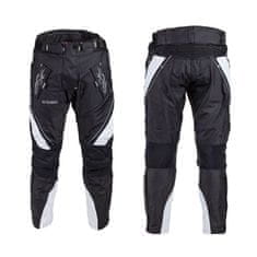 W-TEC Dámské moto kalhoty Kaajla Barva černo-bílá, Velikost S