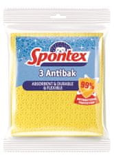 Spontex Houbové utěrky - antibakteriální, 3ks