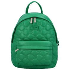 David Jones Trendový dámský koženkový batoh Danai, zelená