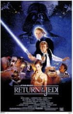 CurePink Plakát Star Wars: The Return of the Jedi (61 x 91,5 cm) 150g