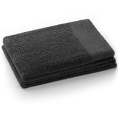 AmeliaHome Bavlněný ručník AMARI tmavě šedý, velikost 50x100