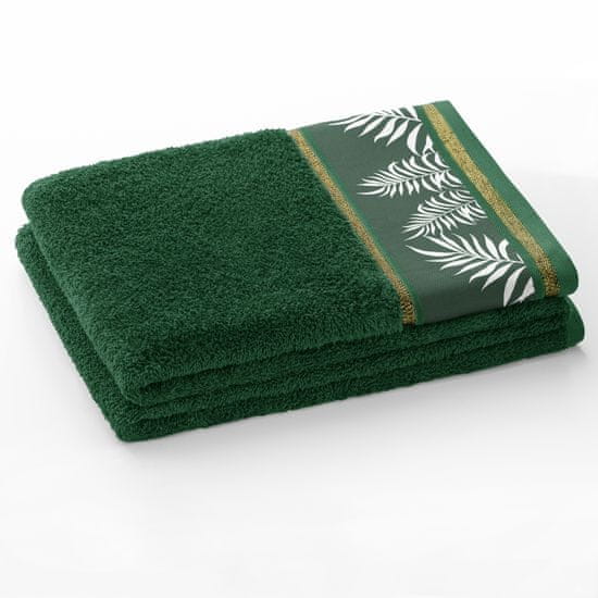 AmeliaHome Bavlněný ručník AmeliaHome Pavos zelený