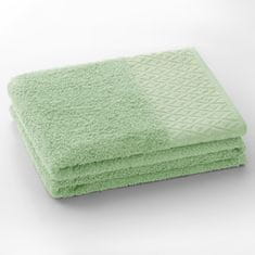 DecoKing Bavlněný ručník Andrea mátový, velikost 50x90
