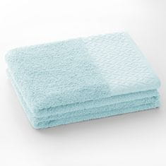 DecoKing Bavlněný ručník Andrea světle modrý, velikost 50x90