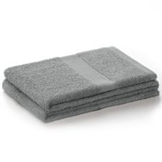 DecoKing Bavlněný ručník Bira šedý